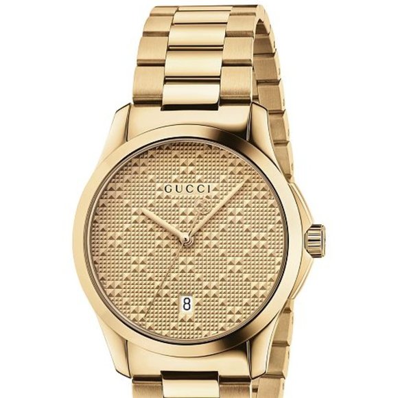 Gucci G Timeless Gold 38 mm - Picture 1 of 2